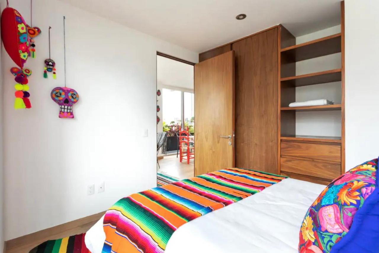 מקסיקו סיטי Departamento Mexicano En Polanco. Pool - Gym - Parking מראה חיצוני תמונה