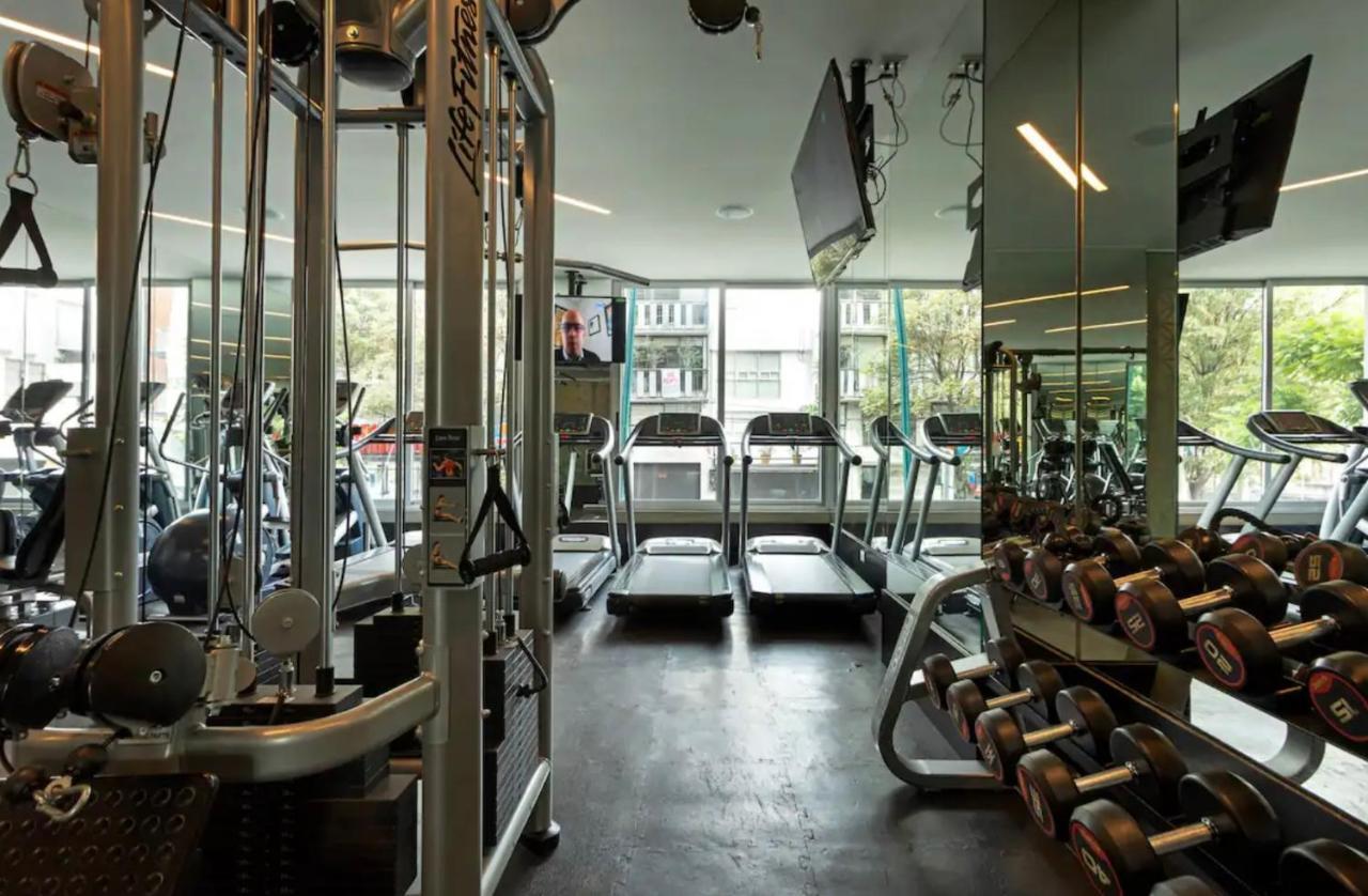 מקסיקו סיטי Departamento Mexicano En Polanco. Pool - Gym - Parking מראה חיצוני תמונה