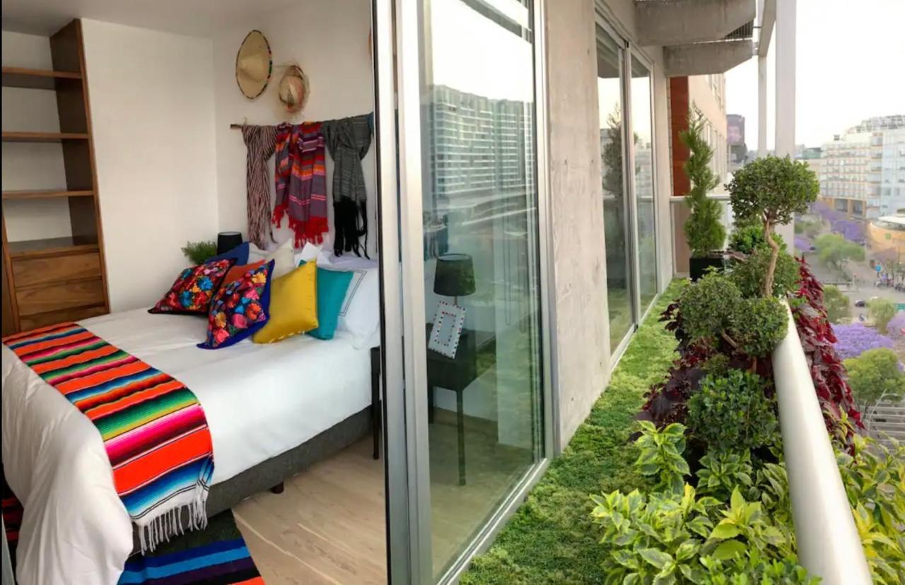 מקסיקו סיטי Departamento Mexicano En Polanco. Pool - Gym - Parking מראה חיצוני תמונה