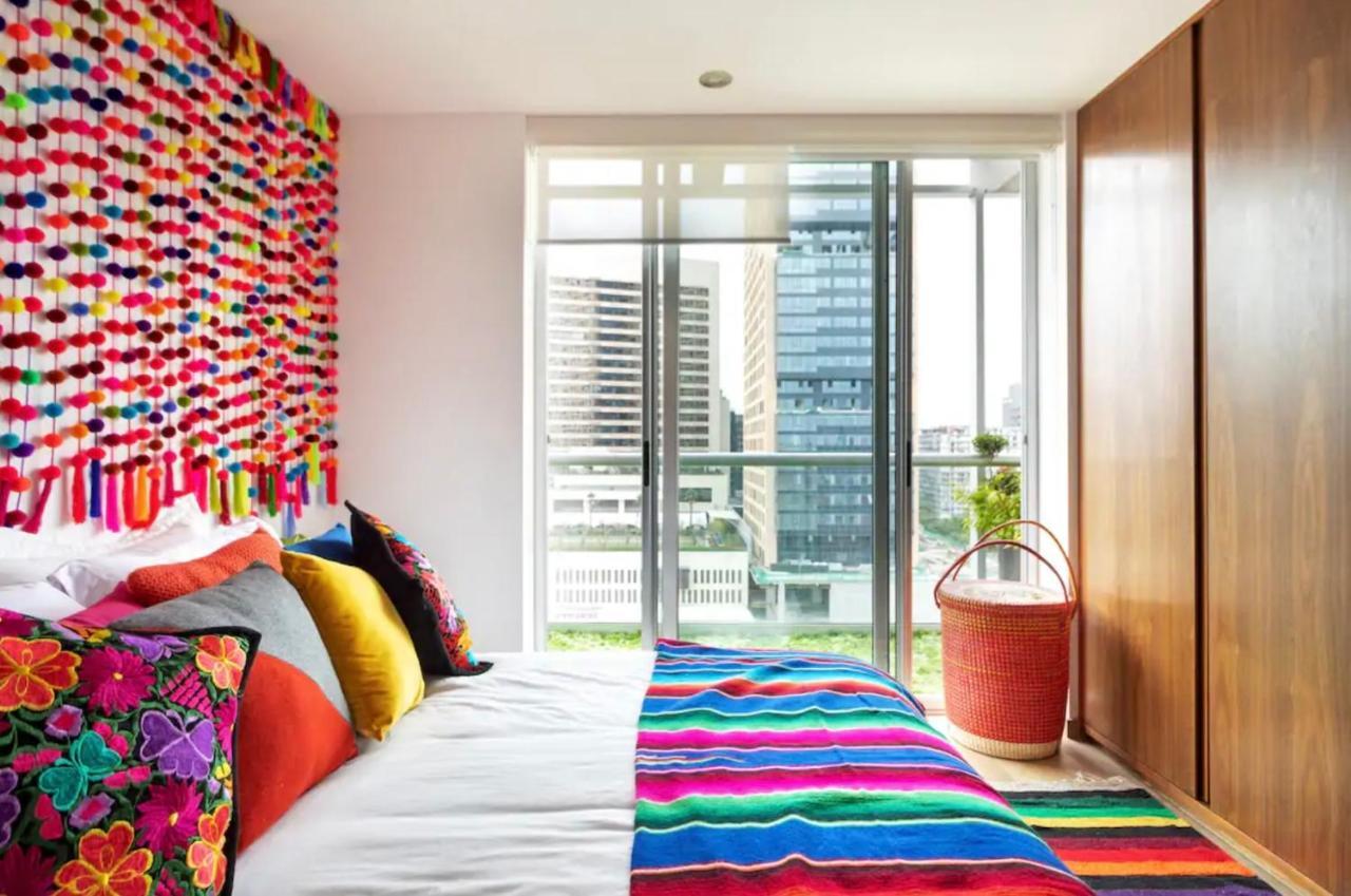 מקסיקו סיטי Departamento Mexicano En Polanco. Pool - Gym - Parking מראה חיצוני תמונה